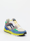 Floris van Bommel – Sneaker aus Velour/Textil multicolor