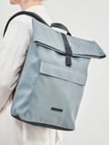Ucon Acrobatics – Rolltop-Rucksack aus Textil in Rauchblau