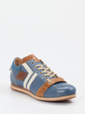 Kamo Gutsu – Low-Top Sneaker aus Leder Jeansblau