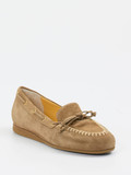 Truman's – Mokassins aus Veloursleder sandbraun