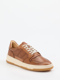 Konstantin Starke – Sneaker aus Kalbleder cognacfarben