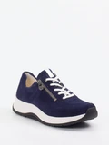 Ganter - Sneaker aus Veloursleder in blau