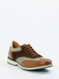 Galizio Torresi – Sneaker aus Leder Cognacbraun