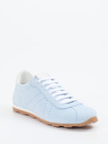 Andrea Sabatini – Retro-Sneaker aus Nubukleder Pastellblau
