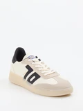 Back 70 - Sneaker Boston aus Leder in weiß