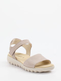 Gabor – Komfort-Sandale aus Nubukleder beige