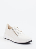Solidus – Komfort-Sneaker aus Kalbleder Offwhite