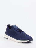 Marc O'Polo – Strick-Sneaker aus Textil in Marineblau