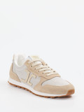 Candice Cooper – Sneaker aus Veloursleder beige