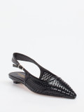 Konstantin Starke – Slingpumps aus Lackleder Schwarz