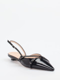 Konstantin Starke – Slingpumps aus Lackleder schwarz