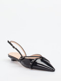 Konstantin Starke – Slingpumps aus Lackleder schwarz