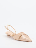 Konstantin Starke – Slingpumps aus Lackleder in Nude