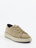Officine Creative – Sneaker aus Veloursleder beige