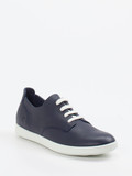 Ecco – Sneaker aus Kalbleder dunkelblau
