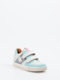 Froddo – Klett-Sneaker aus Veloursleder Offwhite