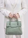 Marlon Firenze – Handtasche aus Kalbleder Salbeigrün