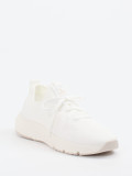 Marc O'Polo – Strick-Sneaker aus Textil in Offwhite