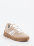 Gabor Comfort – Sneaker aus Veloursleder beige