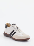Hartjes – Sneaker aus Velours- und Glattleder Offwhite