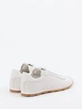 Andrea Sabatini – Retro-Sneaker aus Nubukleder Offwhite