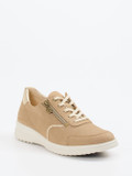 Ganter – Komfort-Sneaker aus Nubukleder beige