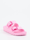 Birkenstock – Zweiriemer-Sandalen aus Synthetik rosa