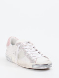 Philippe Model – Sneaker aus Leder mit Metallic-Ferse