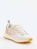 MRP – Sneaker aus Velour und Textil beige