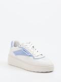 Copenhagen – Sneaker aus Kalbleder mit Pastellakzent