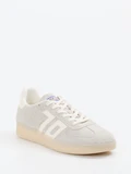 Back 70 - Sneaker Boston aus Velour/Leder in grau