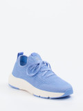 Marc O'Polo – Sneaker aus recyceltem Textil Hellblau