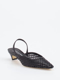 Konstantin Starke – Slingpumps aus Lammleder schwarz