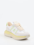 Premiata – Chunky Sneaker aus Veloursleder und Textil