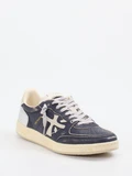 Premiata - Sneaker Bskt Clay aus Kalbleder in blau
