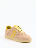 Mayori – Sneaker aus Veloursleder in Sandbeige