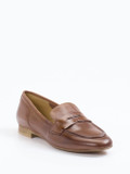 Donna Carolina – Loafer aus Kalbleder in Braun