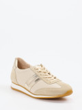 Paul Green – Retro-Sneaker aus Leder in Beige