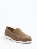 Daniel Kenneth - Slipper aus Veloursleder in braun