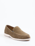 Daniel Kenneth – Loafer aus Veloursleder in Sandbeige