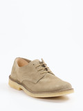 Astorflex – Derby-Schuhe aus Veloursleder sandbeige