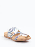 Gabor – Slides aus Textil mit Streifenmuster