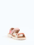 Bisgaard – Trekking-Sandalen aus Textil Pastellbeige