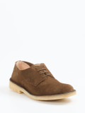 Astorflex – Derby aus Veloursleder mittelbraun