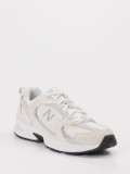 New Balance – Sneaker aus Textil Off-White