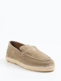 Lloyd – Espadrille-Loafer aus Veloursleder sandbeige