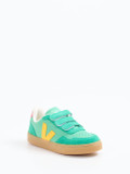 VEJA – Klett-Sneaker aus Veloursleder mintgrün