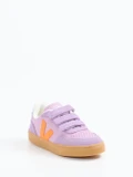 VEJA – Klett-Sneaker aus Veloursleder Flieder