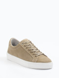 Digel – Sneaker aus Veloursleder sandbeige