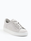 Digel – Sneaker aus Veloursleder in Grau